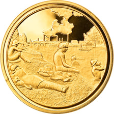 France, Medal, Arts & Culture, Une Baignade à Asnières de Georges-Pierre
