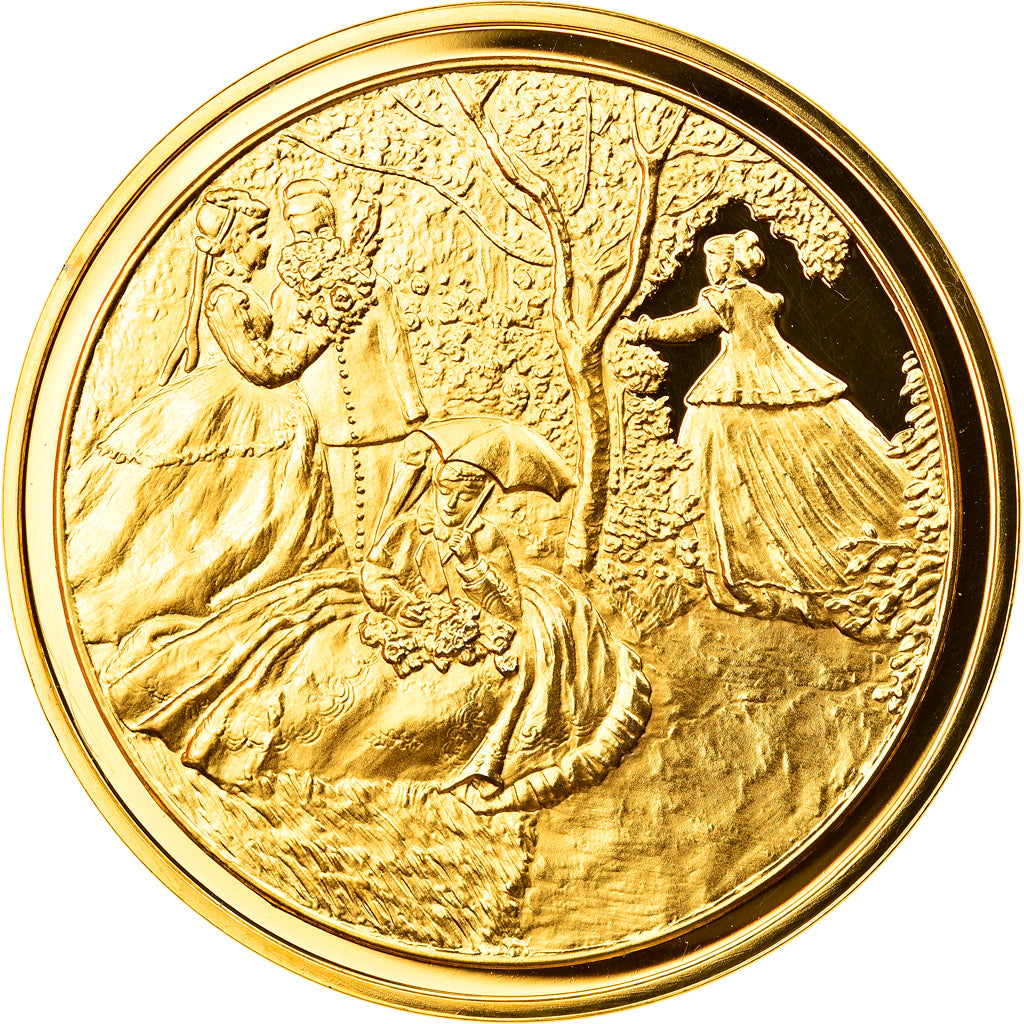 France, Medal, Arts & Culture, Femmes au jardin de Claude Monet, MS(65-70)