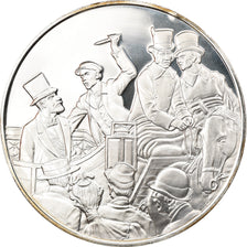 France, Médaille, Les Présidents de la République, Sadi Carnot, FDC, Argent