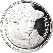 France, Medal, Charles VII 1422-1461, MS(65-70), Silver