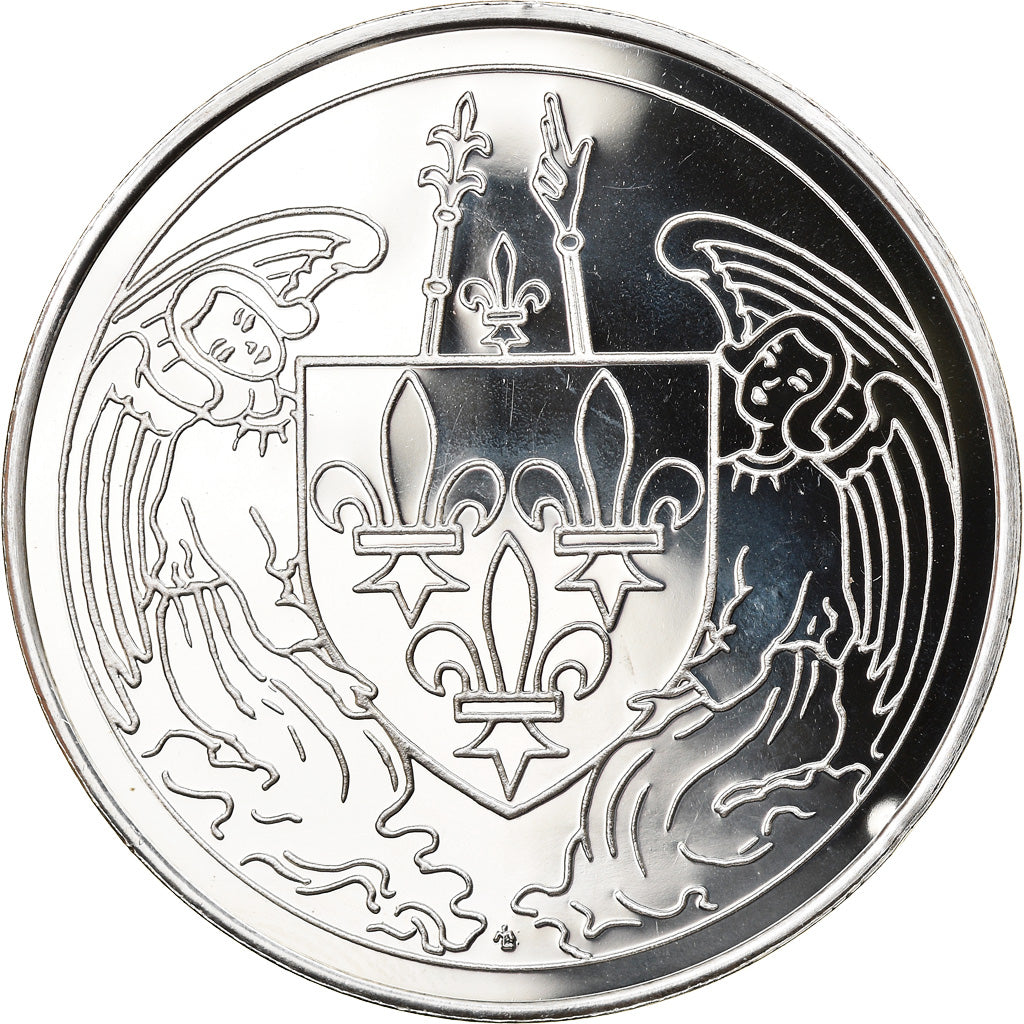 France, Medal, Charles VII 1422-1461, MS(65-70), Silver