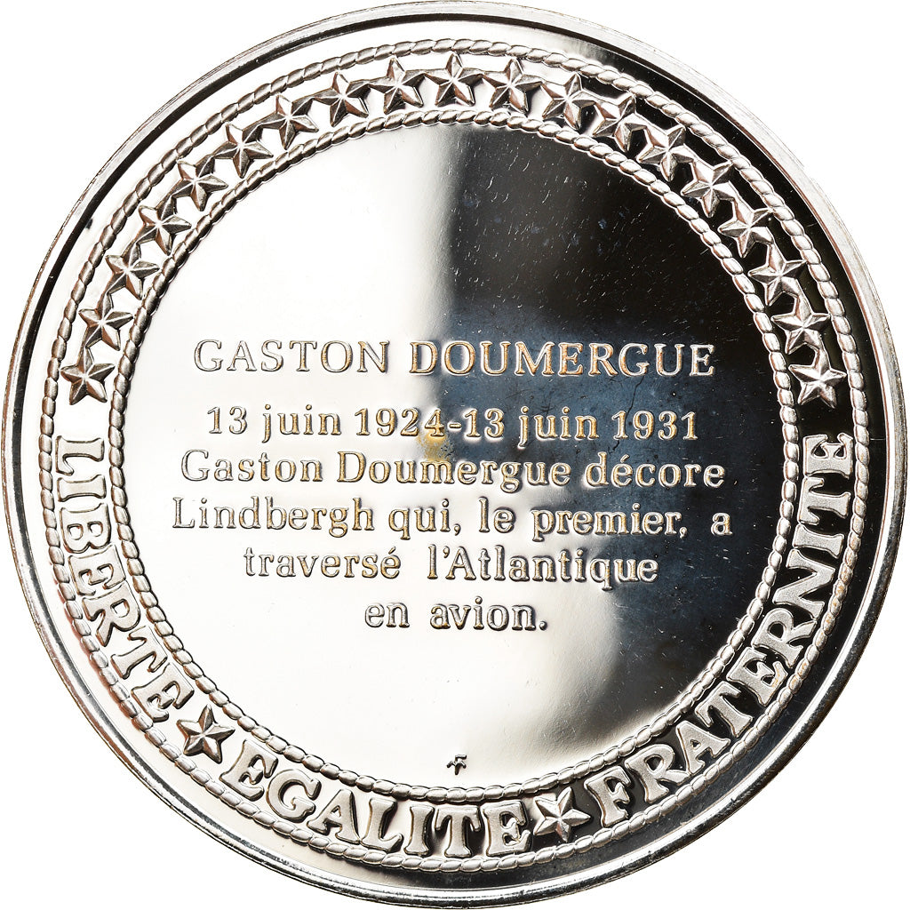 France, Médaille, Les Présidents de la République, Gaston Doumergue, FDC