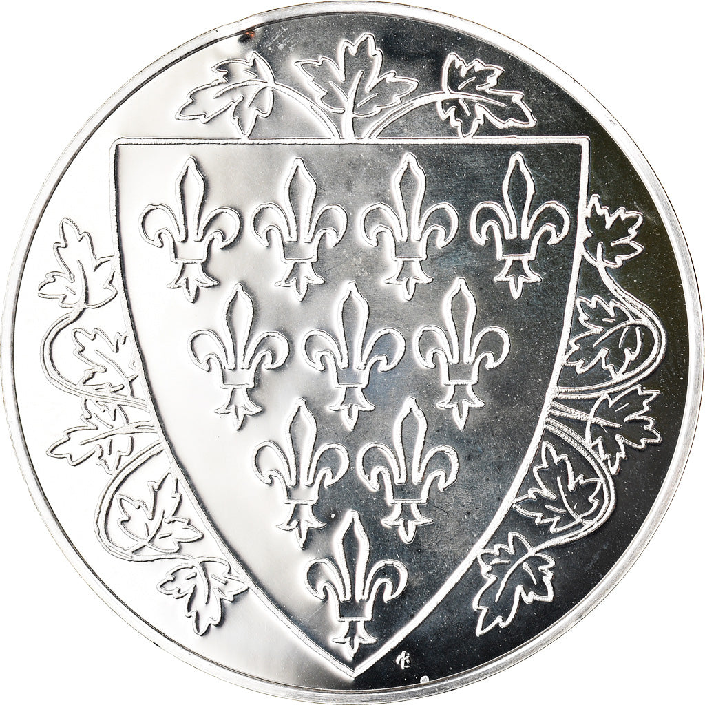 France, Medal, Philippe IV 1285 - 1314, MS(65-70), Silver