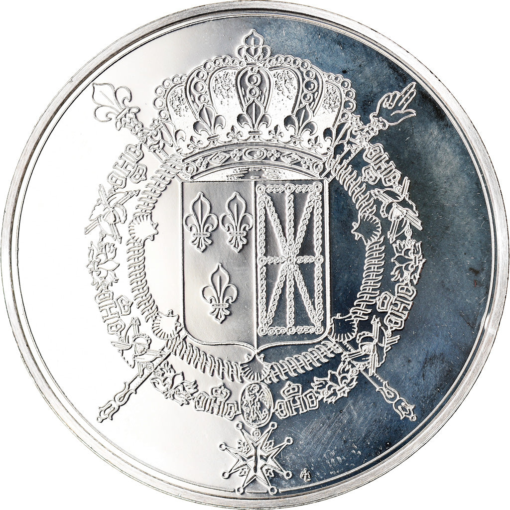 France, Medal, Charles X 1824-1830, MS(65-70), Silver