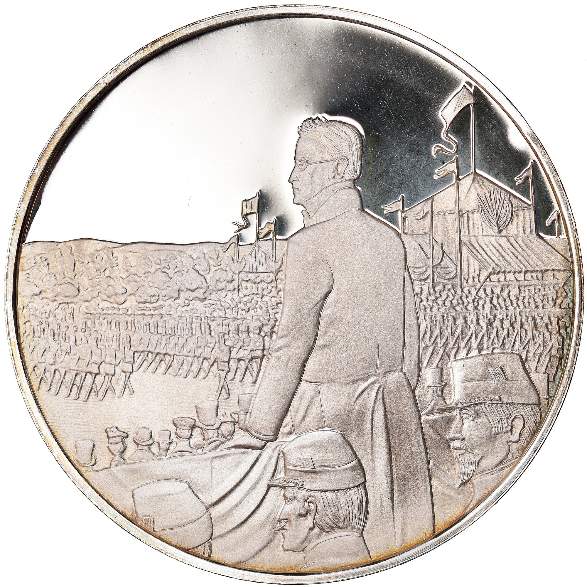 France, Medal, Les Présidents de la République, Adolphe Thiers, MS(65-70)