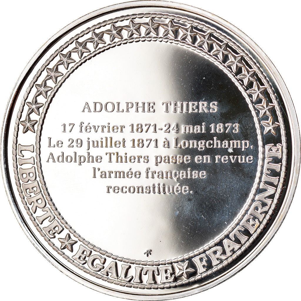 France, Medal, Les Présidents de la République, Adolphe Thiers, MS(65-70)