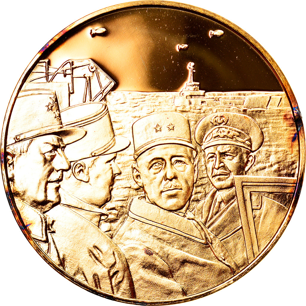 France, Médaille, Le débarquement en France, 14 Juin 1944, Politics, Society