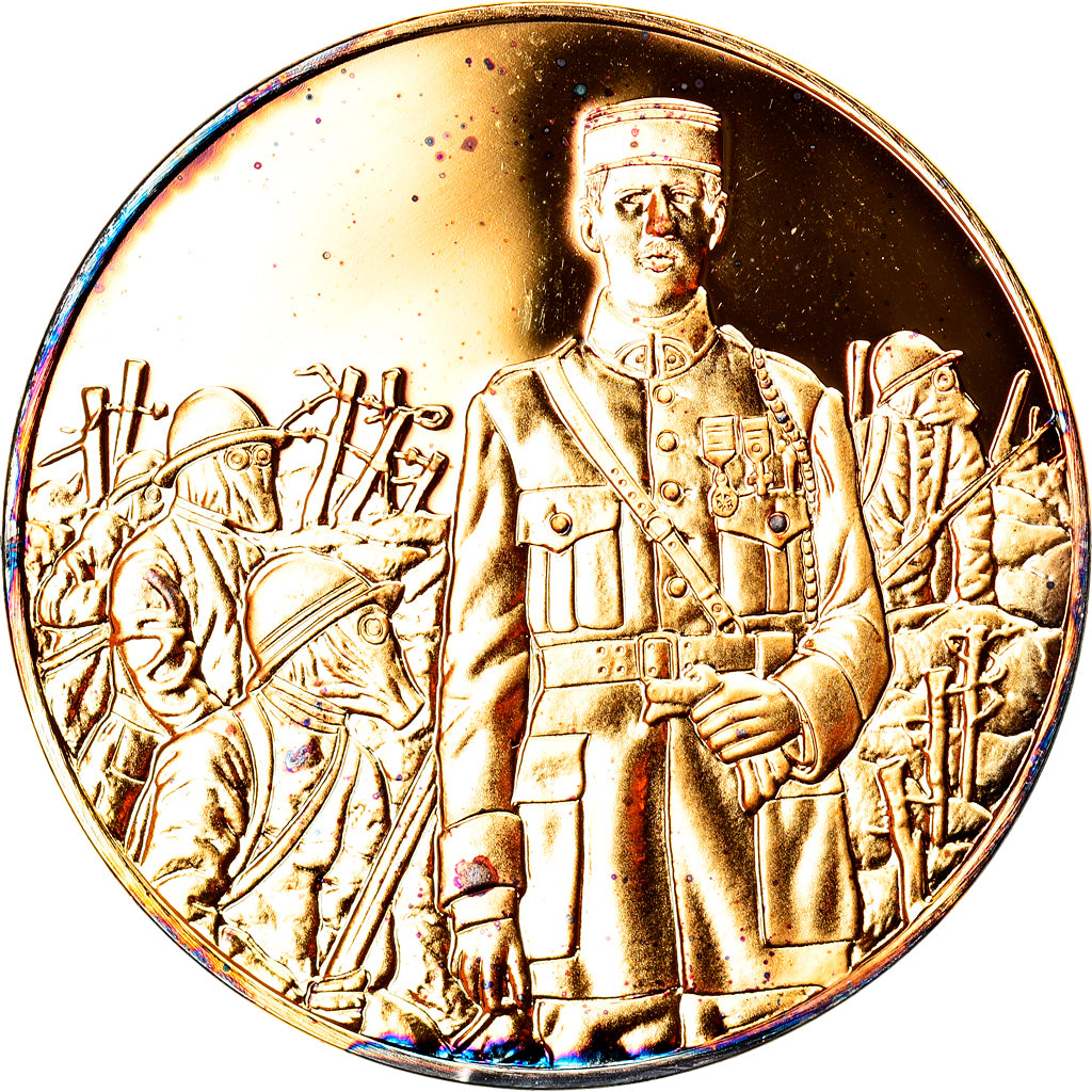 France, Medal, La grande guerre, 1914-1918, Politics, Society, War, MS(63)