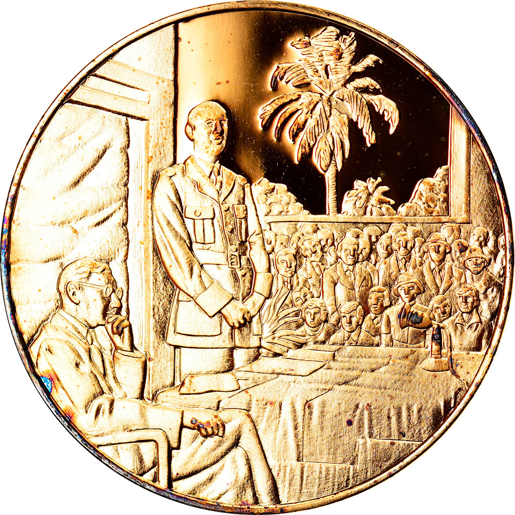 Frankrijk, Medaille, La conférence de Brazzaville, 30 Janvier 1944, Politics