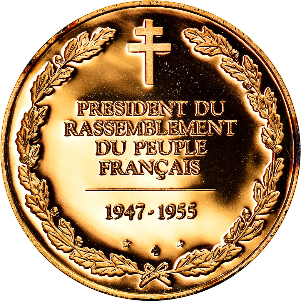 France, Medal, President du rassemblement du peuple Français, 1947-1955