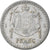 Moneda, Mónaco, 1 Franc, Undated (1943), MBC+, Aluminio, Gadoury:MC131