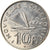 Moeda, Nova Caledónia, 10 Francs, 1990, Paris, EF(40-45), Níquel, KM:11