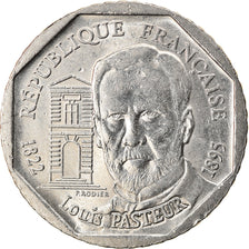 Coin, France, Pasteur, 2 Francs, 1995, MS(60-62), Nickel, KM:1119, Gadoury:549