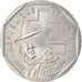 Coin, France, Jean Moulin, 2 Francs, 1993, Paris, MS(63), Nickel, KM:1062