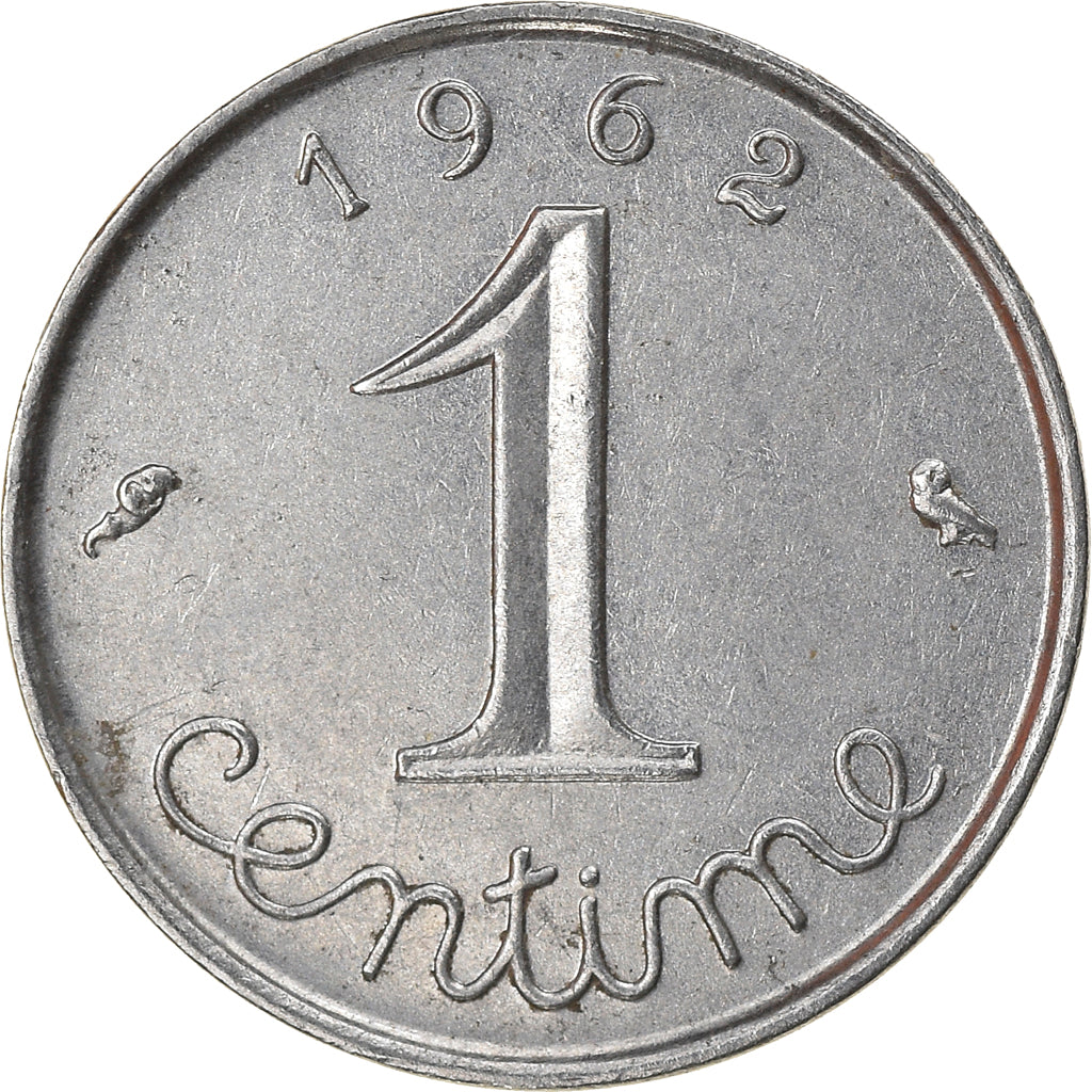 Coin, France, Épi, Centime, 1962, Paris, MS(60-62), Stainless Steel, KM:928