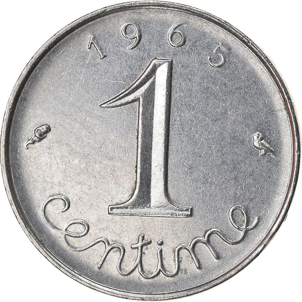Monnaie, France, Épi, Centime, 1965, Paris, SUP+, Stainless Steel, KM:928