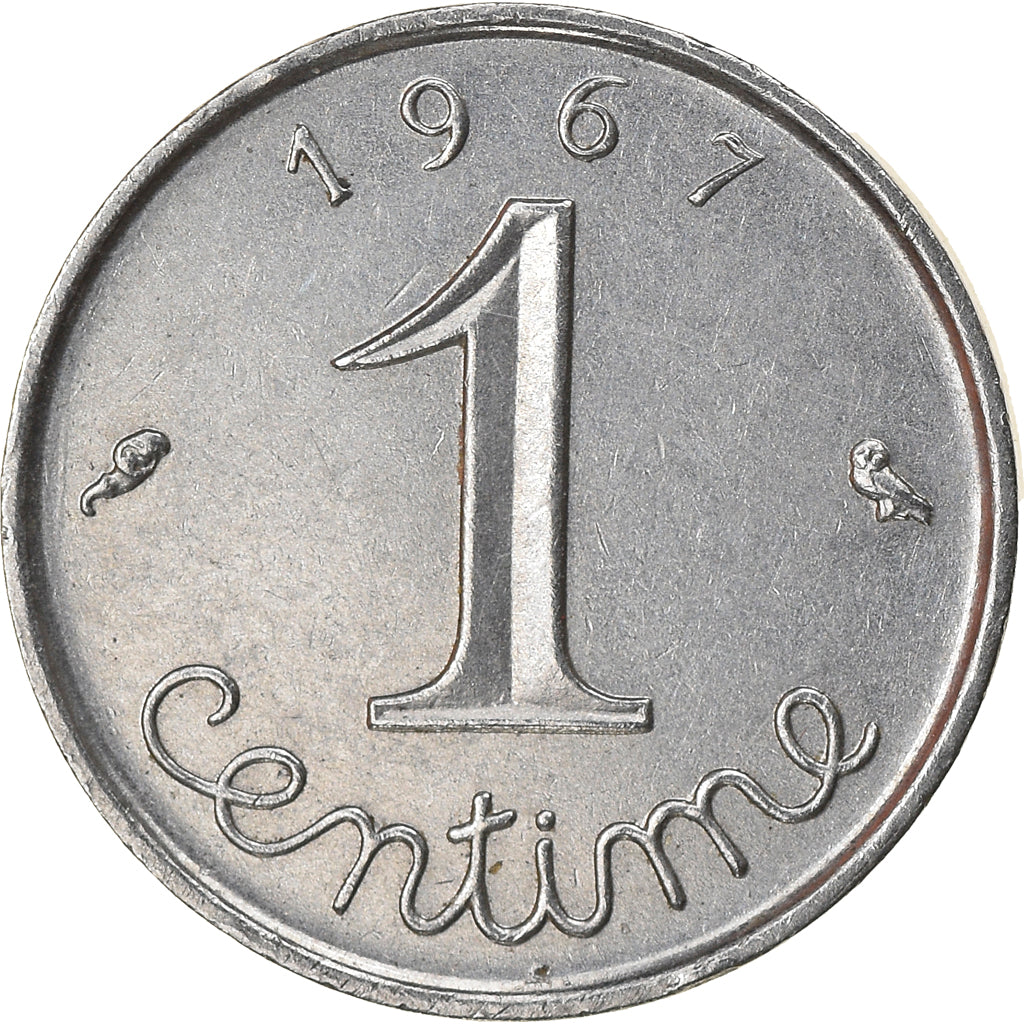 Monnaie, France, Épi, Centime, 1967, Paris, SPL, Stainless Steel, Gadoury:91