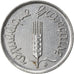 Moneda, Francia, Épi, Centime, 1968, Paris, MBC+, Acero inoxidable, KM:928