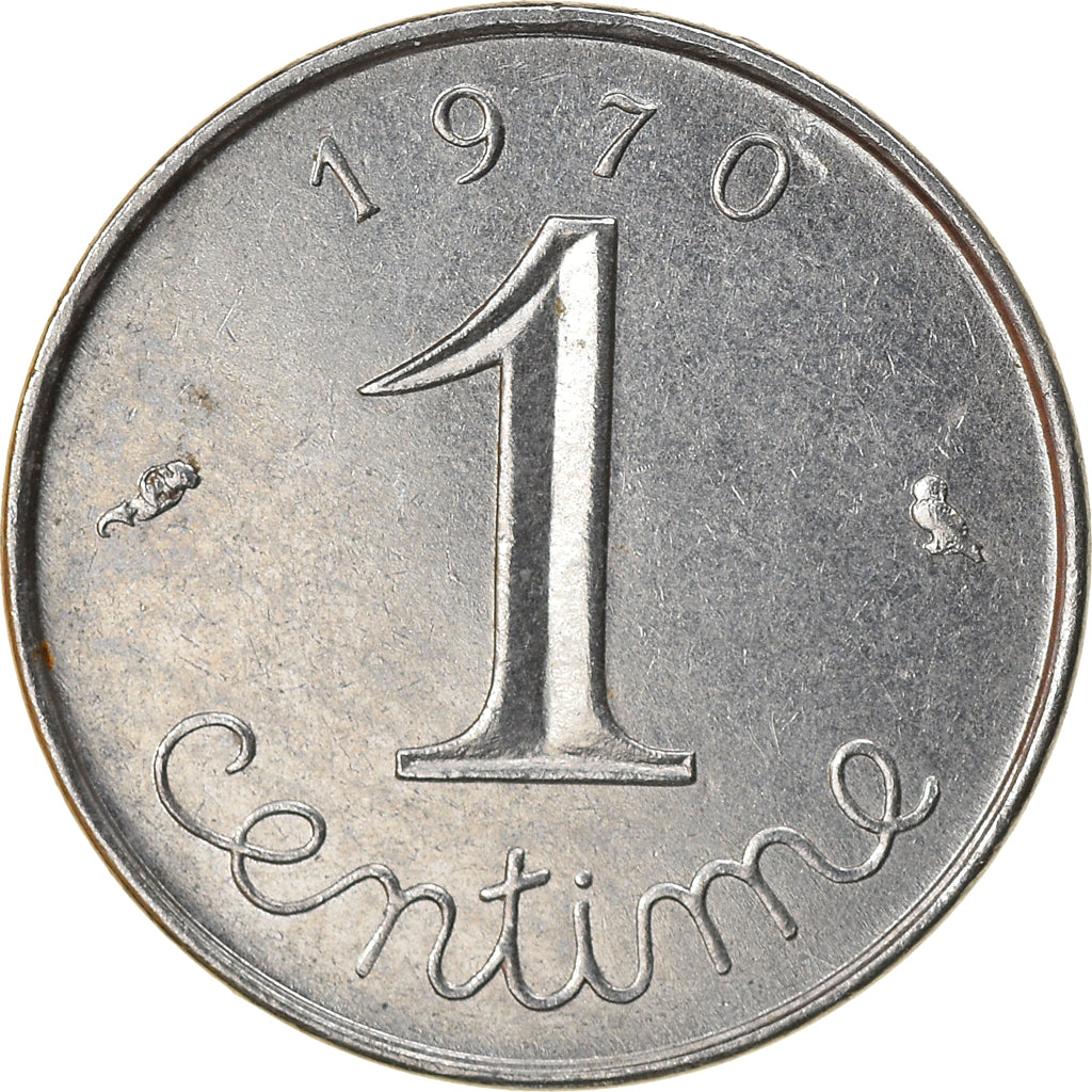 Münze, Frankreich, Épi, Centime, 1970, Paris, UNZ, Stainless Steel, KM:928