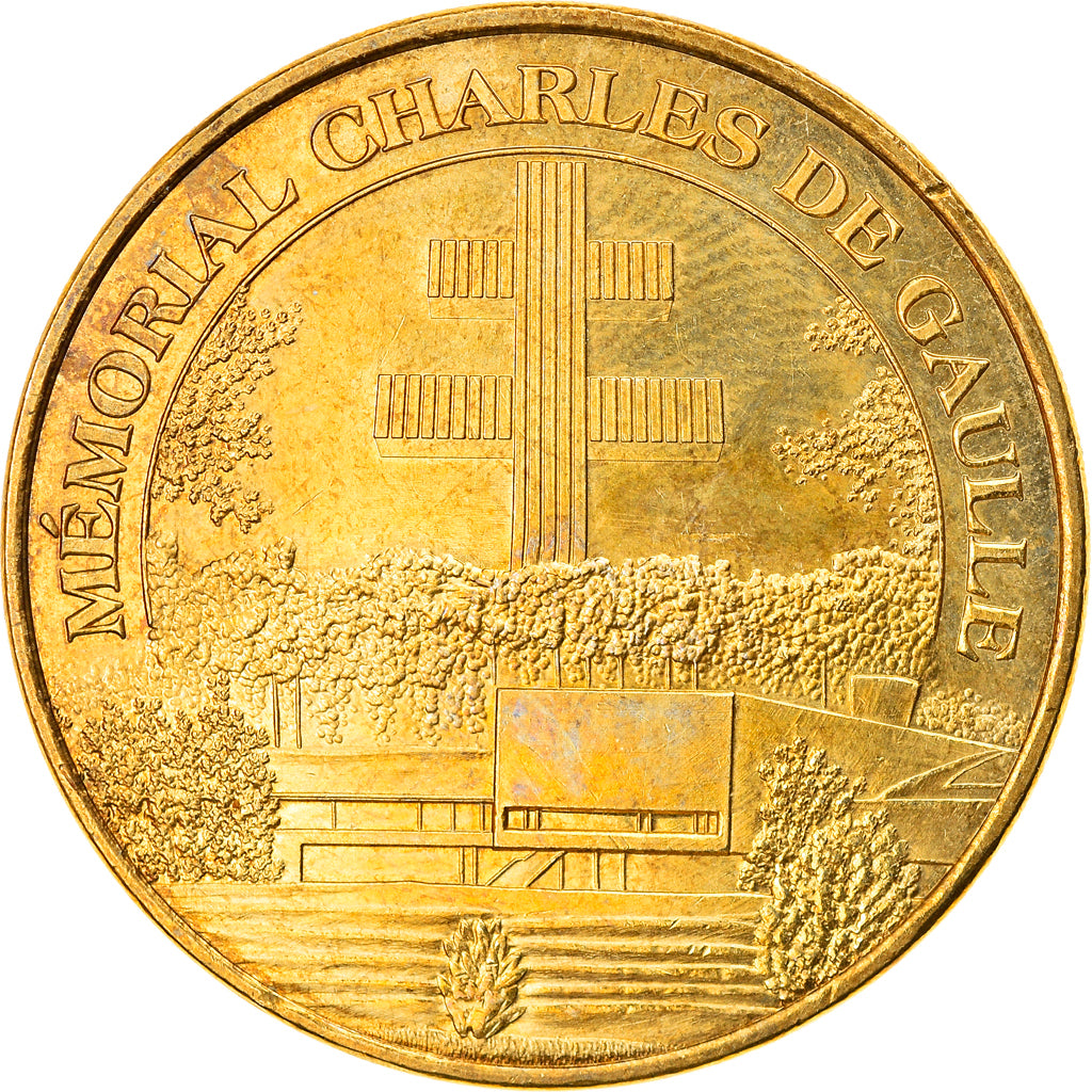 France, Token, Touristic token, Colombey Les Deux Eglises -  Mémorial n°1 -