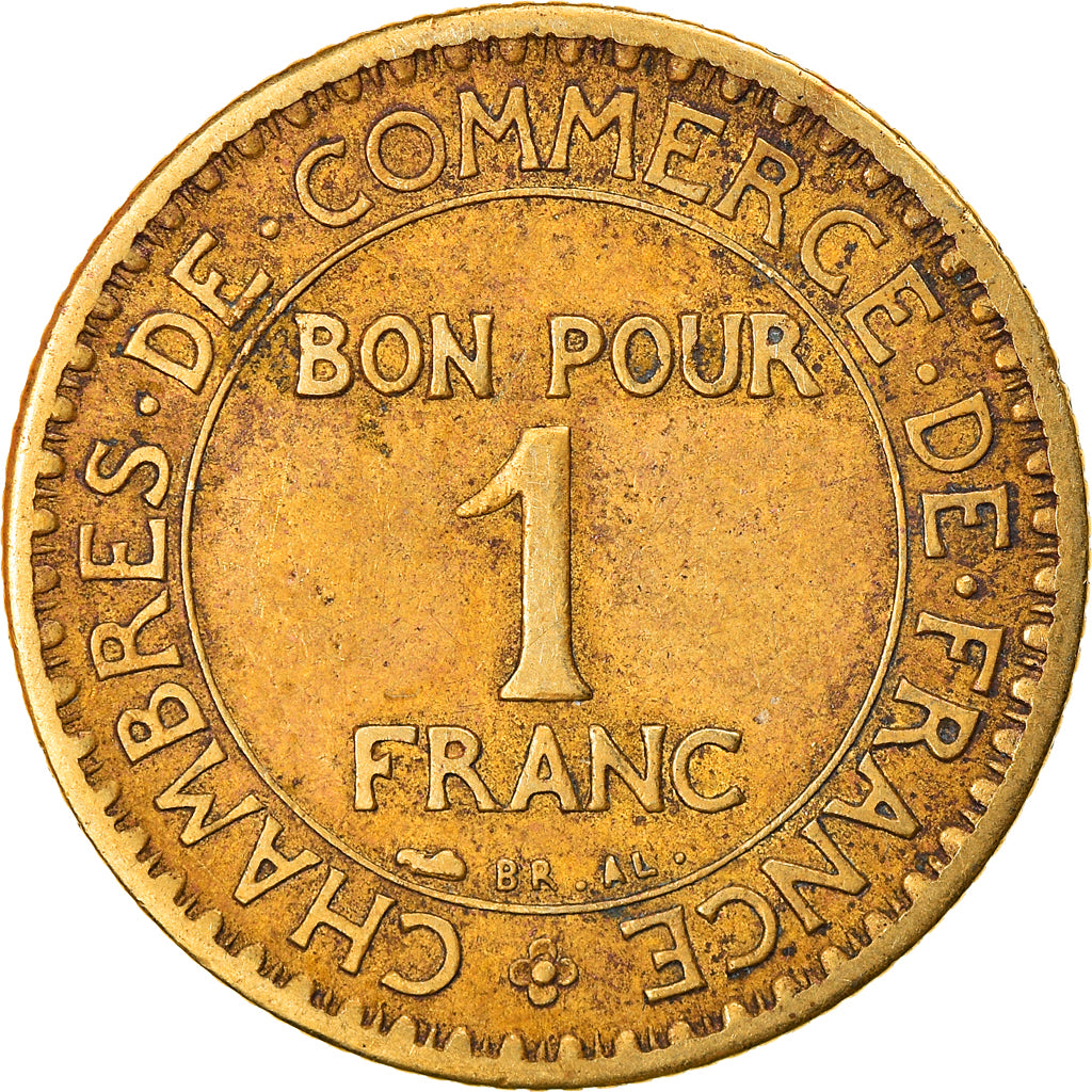 Münze, Frankreich, Chambre de commerce, Franc, 1921, Paris, SS