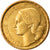 Moeda, França, Guiraud, 10 Francs, 1951, Paris, AU(50-53), Alumínio-Bronze