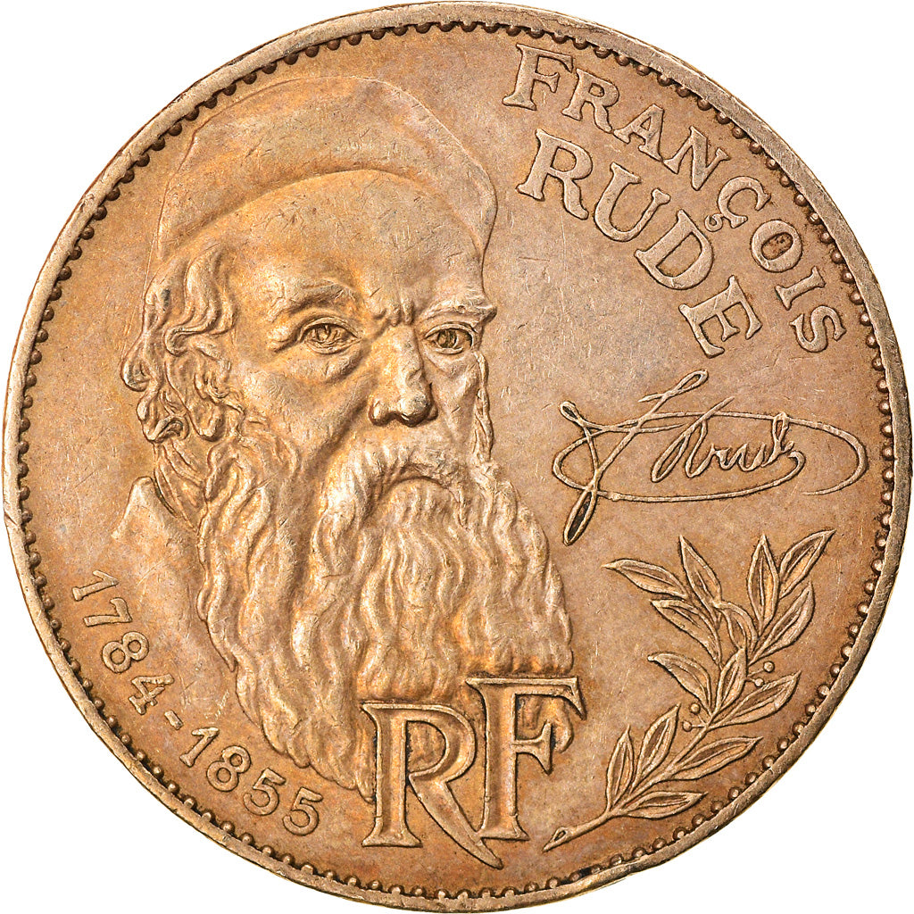 Monnaie, France, François Rude, 10 Francs, 1984, TTB+, Nickel-Bronze