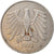 GERMANY - FEDERAL REPUBLIC, 5 Mark, 1975, Hambourg, EF(40-45), Copper-Nickel