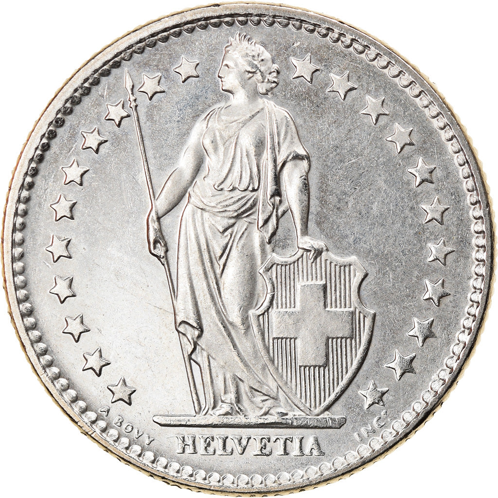 Monnaie, Suisse, 2 Francs, 1976, Bern, SUP, Copper-nickel, KM:21a.1