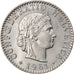 Moneta, Svizzera, 20 Rappen, 1961, Bern, SPL-, Rame-nichel, KM:29a