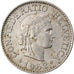 Moneta, Svizzera, 10 Rappen, 1962, Bern, MB+, Rame-nichel, KM:27