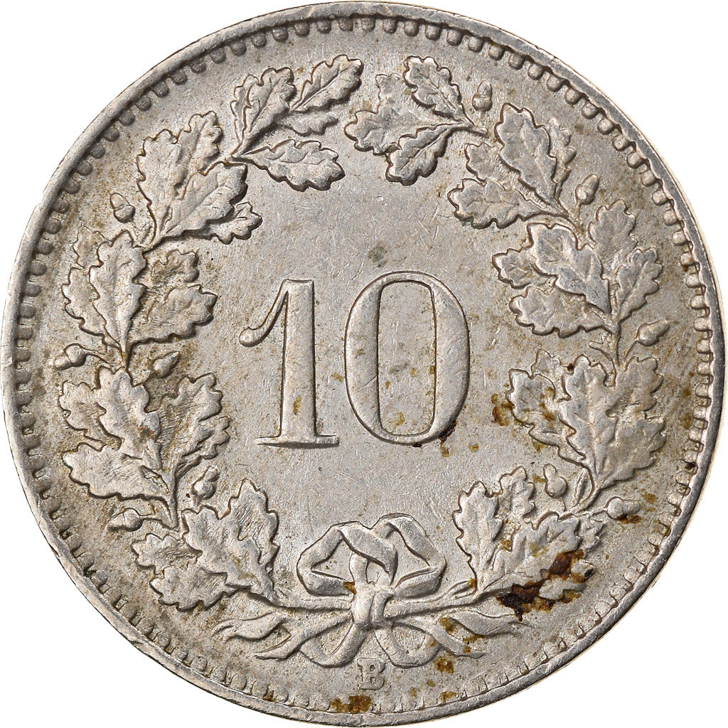 Monnaie, Suisse, 10 Rappen, 1962, Bern, TB+, Copper-nickel, KM:27