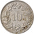 Moneta, Szwajcaria, 10 Rappen, 1962, Bern, VF(30-35), Miedź-Nikiel, KM:27