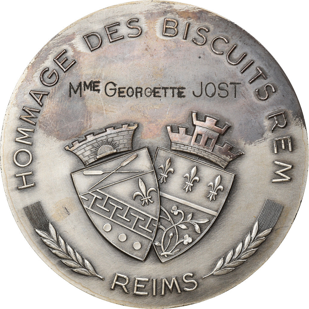 Frankreich, Medaille, French Fifth Republic, Gastronomy, Blin, Reims, VZ, Argent