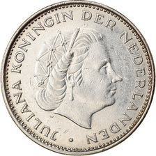 Coin, Netherlands, Juliana, 2-1/2 Gulden, 1970, AU(55-58), Nickel, KM:191