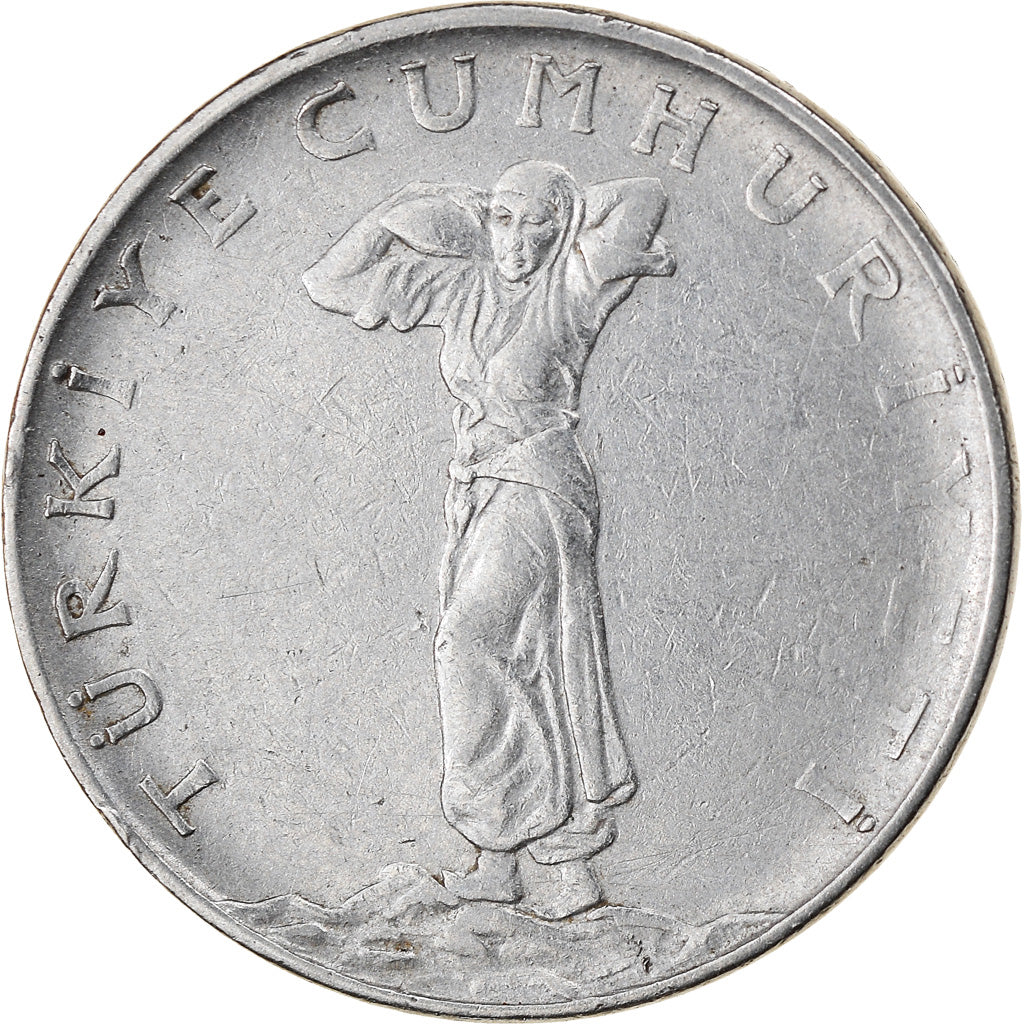 Monnaie, Turquie, 25 Kurus, 1960, TTB+, Stainless Steel, KM:892.2