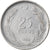 Moneda, Turquía, 25 Kurus, 1960, MBC+, Acero inoxidable, KM:892.2