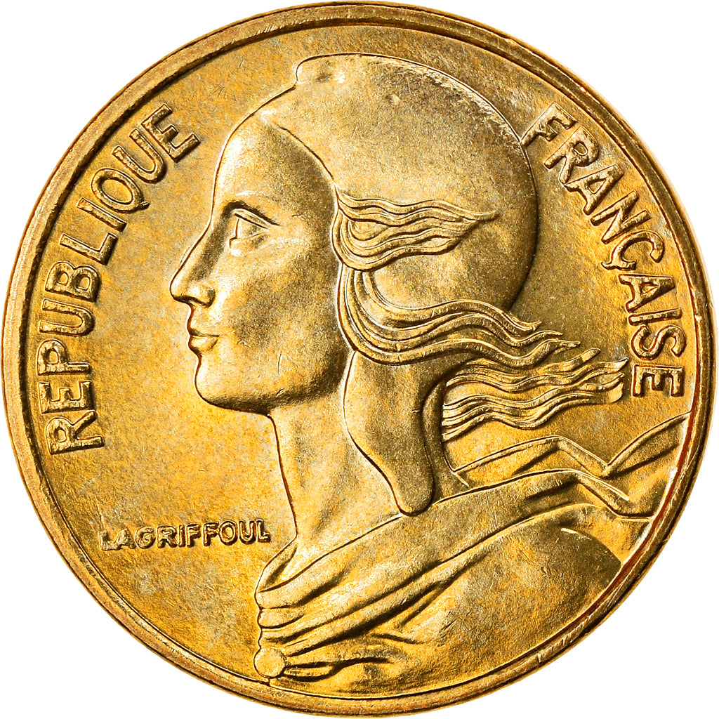 Coin, France, Marianne, 5 Centimes, 1998, Paris, Proof, MS(64), Aluminum-Bronze