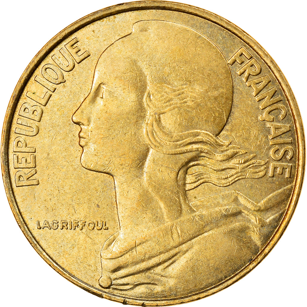 Coin, France, Marianne, 20 Centimes, 1997, Paris, AU(55-58), Aluminum-Bronze