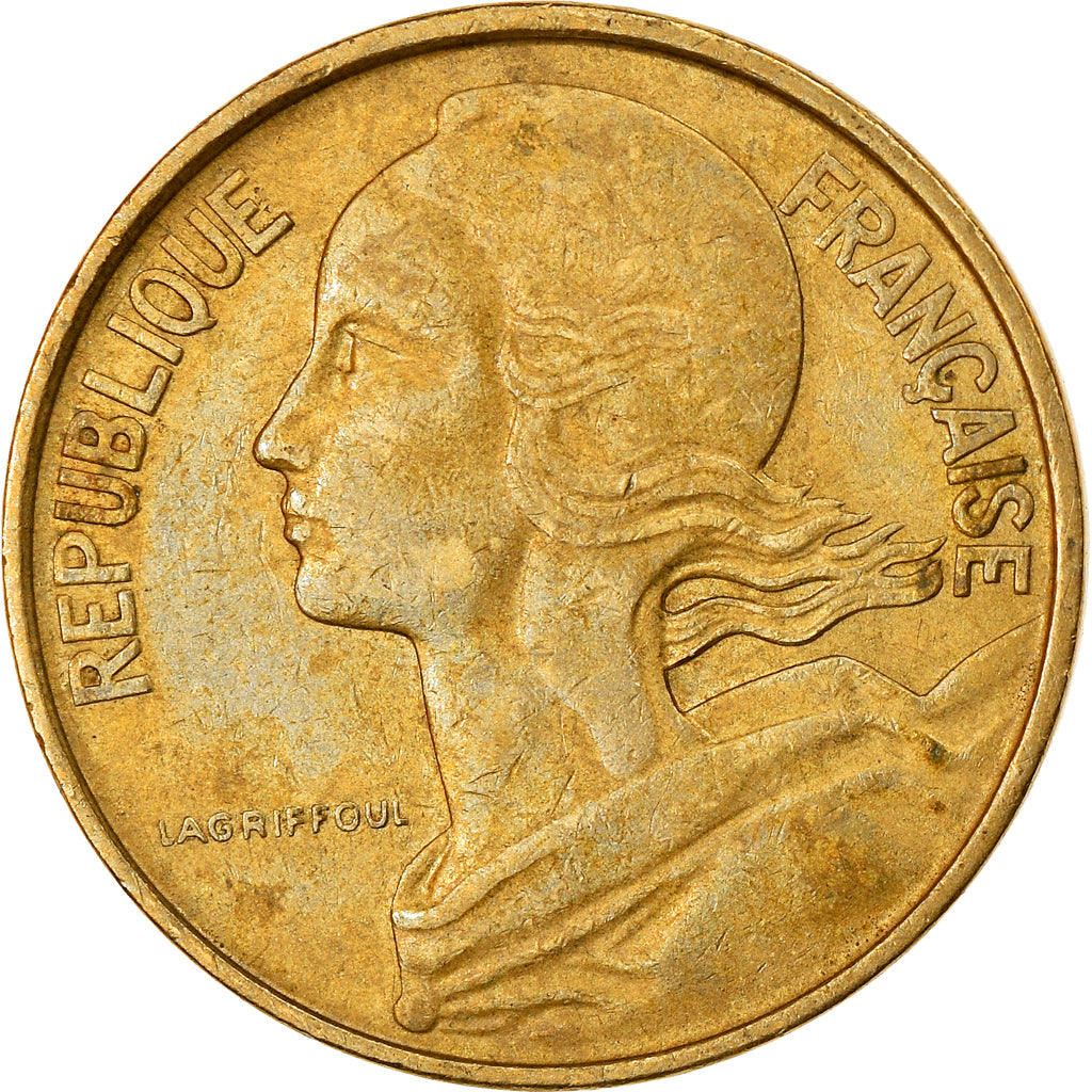Coin, France, Marianne, 10 Centimes, 1972, Paris, VF(30-35), Aluminum-Bronze