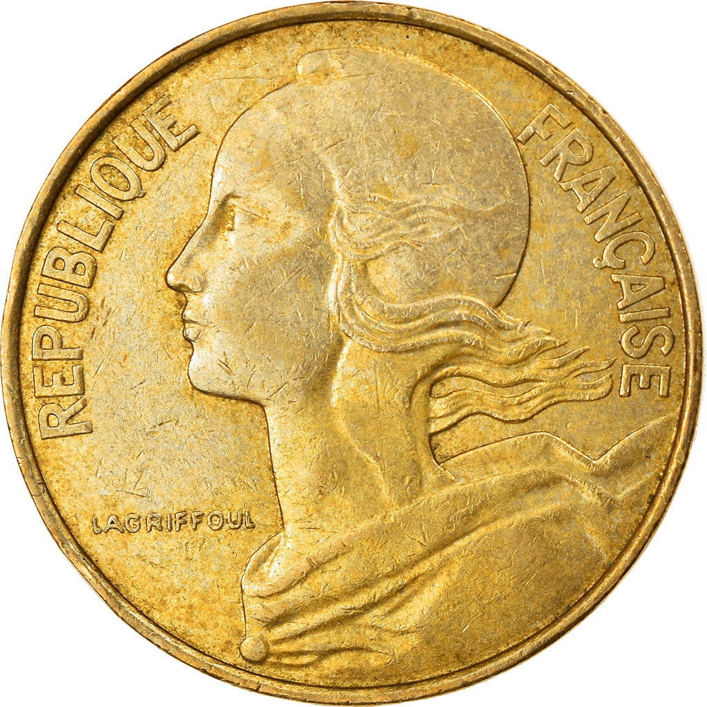 Coin, France, Marianne, 10 Centimes, 1989, Paris, VF(30-35), Aluminum-Bronze