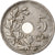 Monnaie, Belgique, 5 Centimes, 1925, TTB, Copper-nickel, KM:67