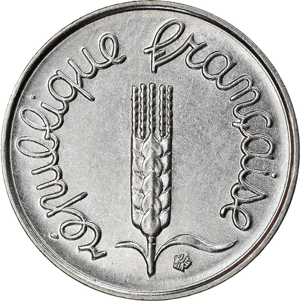 Moeda, França, Épi, Centime, 1965, Paris, AU(55-58), Aço Inoxidável, KM:928