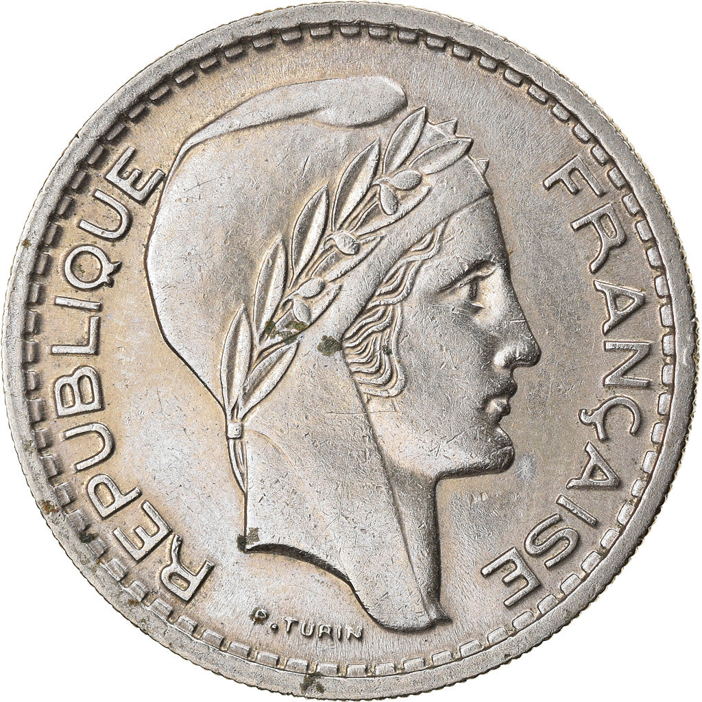 Munten, Frankrijk, Turin, 10 Francs, 1948, ZF+, Copper-nickel, KM:909.1