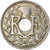 Munten, Frankrijk, Lindauer, 25 Centimes, 1925, ZF, Copper-nickel, KM:867a