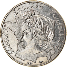 Coin, France, Jimenez, 10 Francs, 1986, Paris, MS(63), Nickel, KM:959