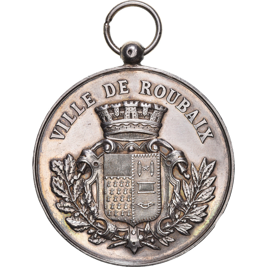 France, Medal, Cercle Horticole de Roubaix, MS(60-62), Silver