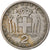 Moneda, Grecia, Paul I, 2 Drachmai, 1959, BC+, Cobre - níquel, KM:82