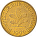 Moneta, GERMANIA - REPUBBLICA FEDERALE, 10 Pfennig, 1991, Berlin, MB, Acciaio