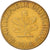 Moneta, Niemcy - RFN, 5 Pfennig, 1968, Karlsruhe, EF(40-45), Mosiądz powlekany